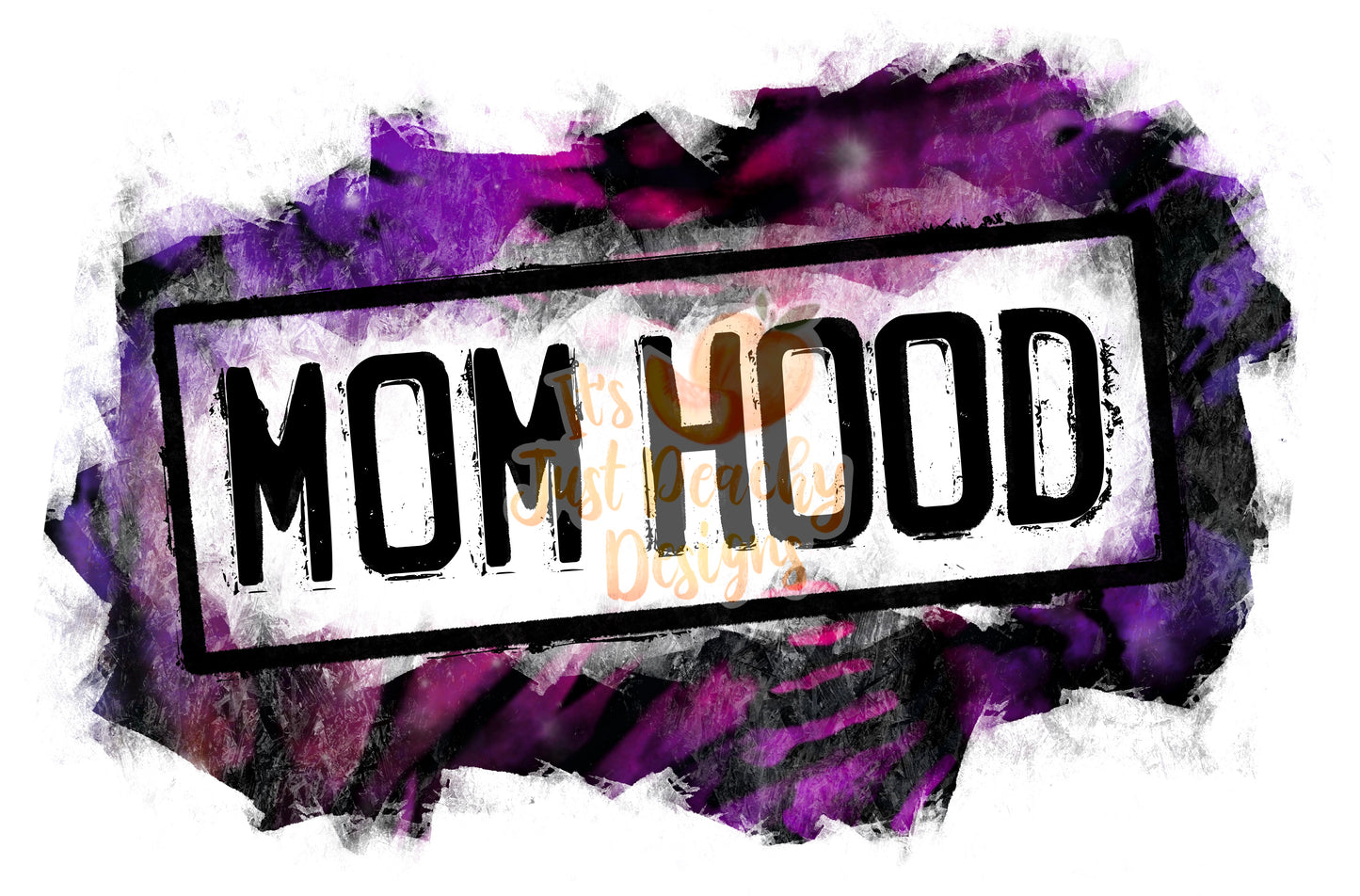 Galaxy Momhood PNG- Blue or Magenta