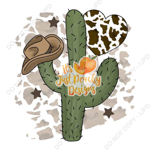 Cactus Heart  PNG - Multiple Options