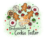 Professional Cookie Tester PNGs - Multiple Colors