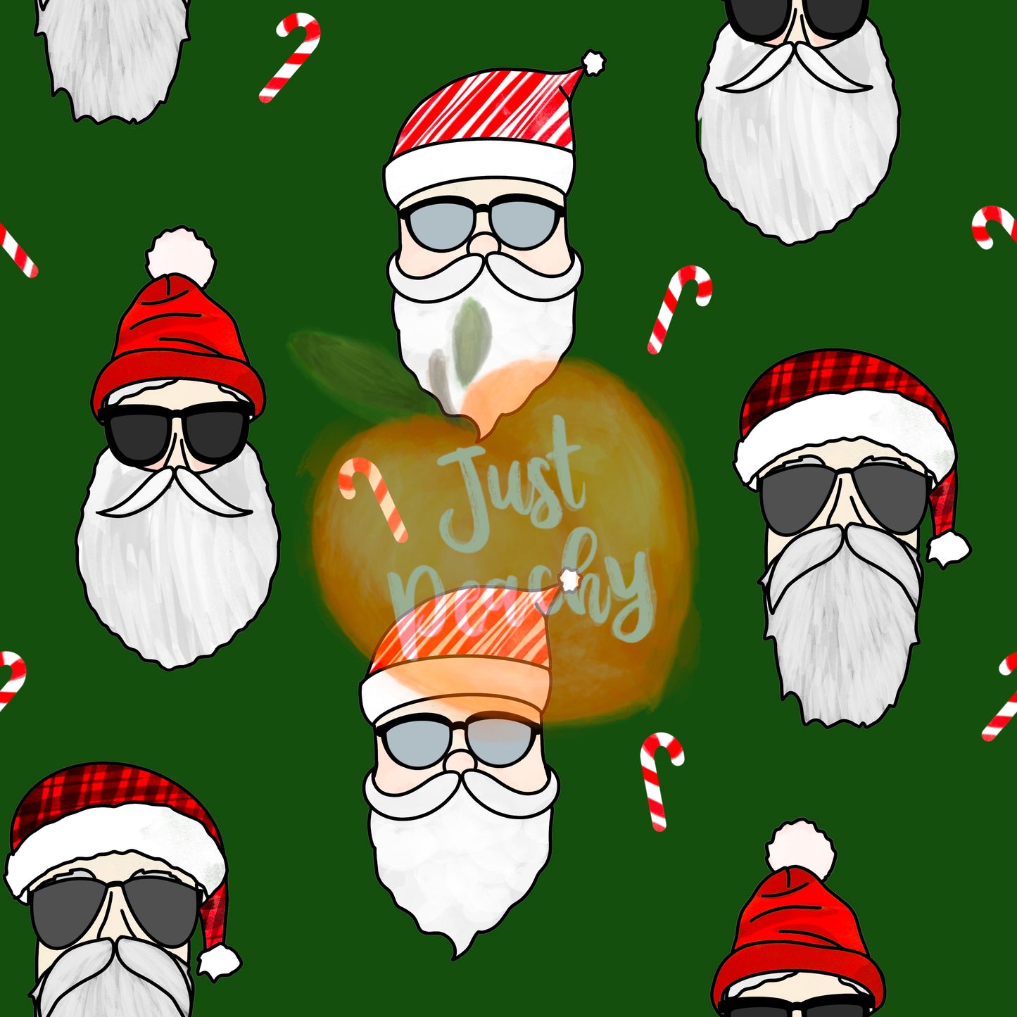 Hipster Santa