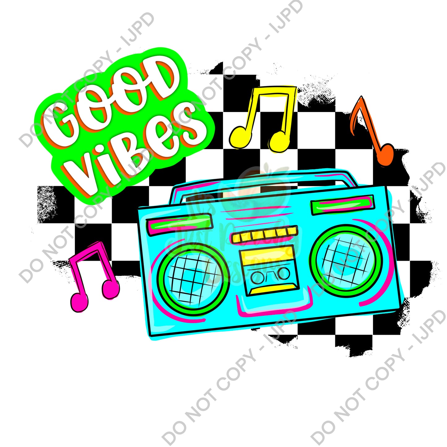 Good Vibes  - Multiple Options PNG