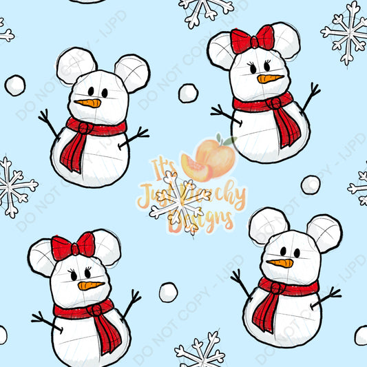 Mouse Snowmen