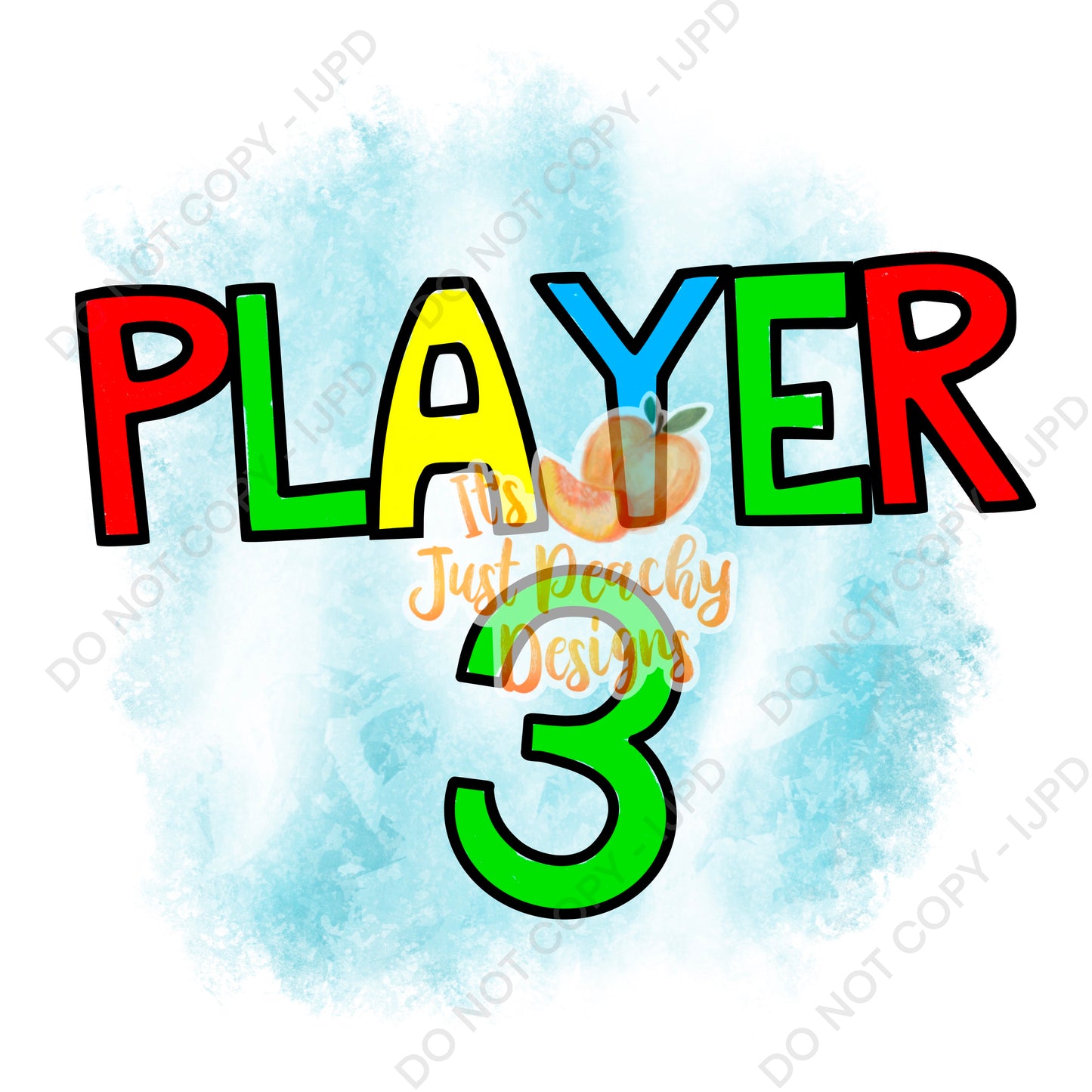 Player PNGs-  Multiple Numbers