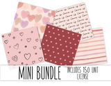 Choose Bundle- Valentine’s Mini Bundles - Includes 150 Yard License