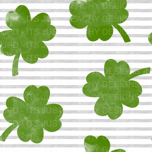 Clovers Stripes horizontal 1 - Multiple Colors