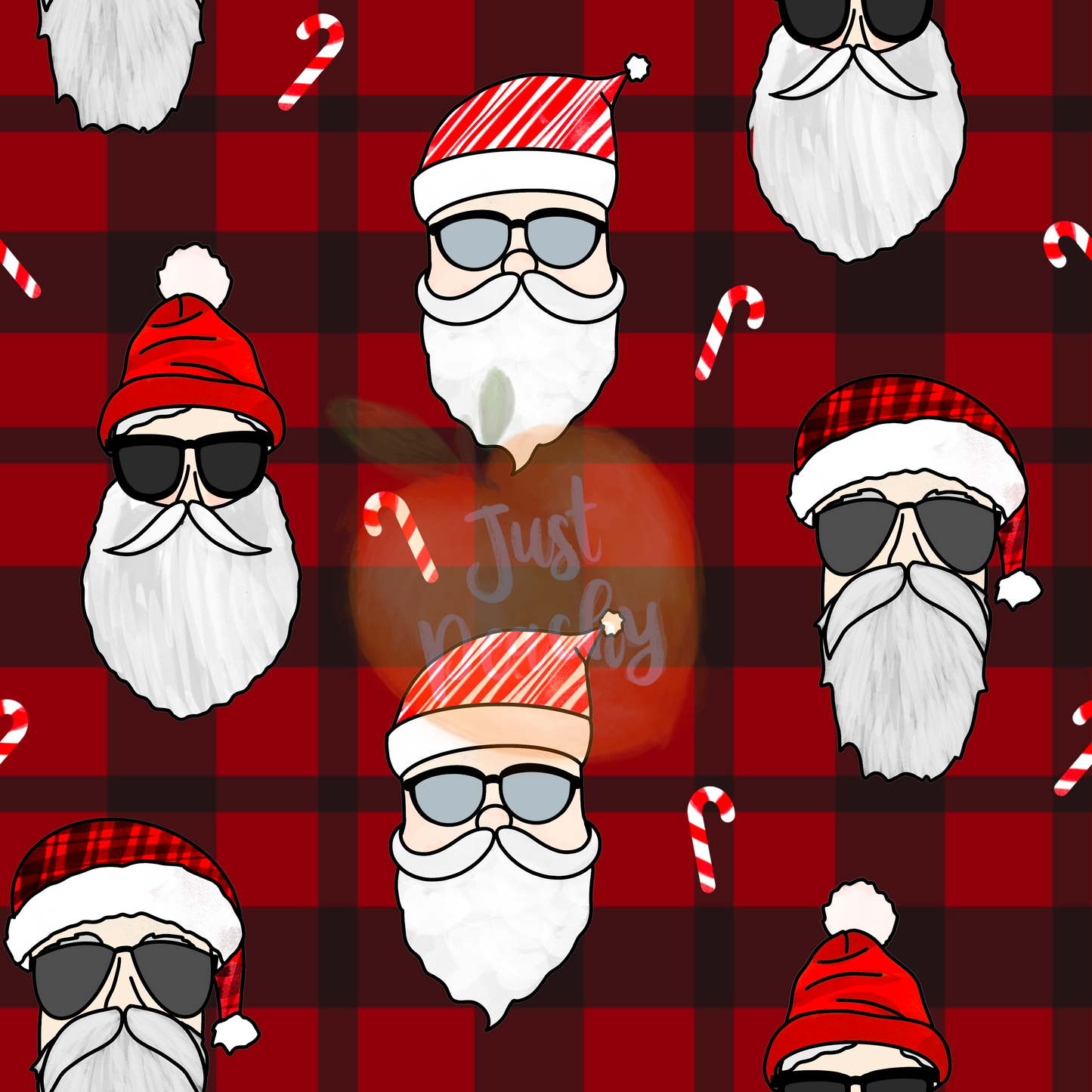 Hipster Santa