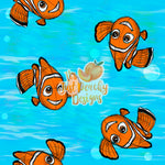 Little Clownfish  - Multiple Background Options
