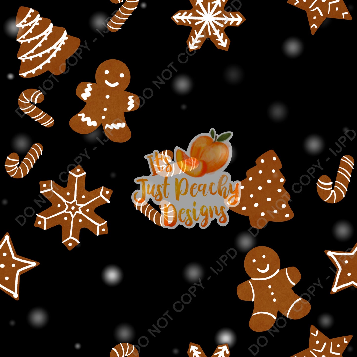 Add A Name File - Gingerbread- Multiple Colors