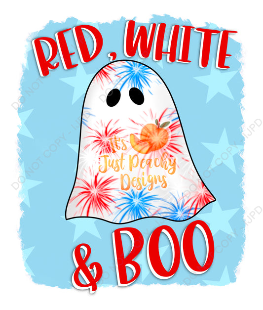 Red, White & Boo PNG