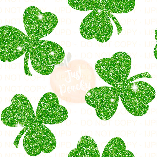 Glitter Shamrocks - Multiple Colors