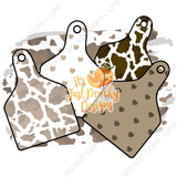 Cow Tags  PNG - Multiple Options