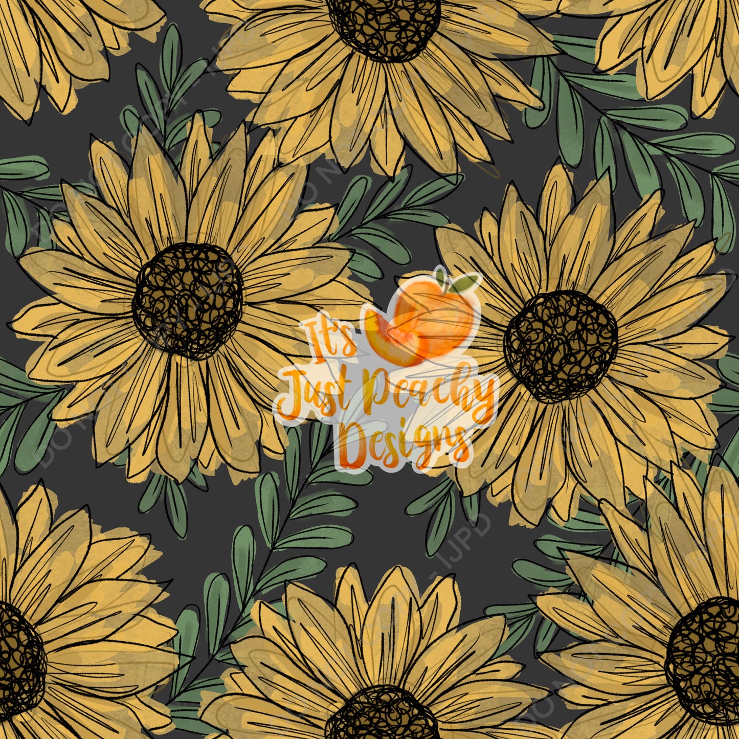 Sunflower Floral -Multiple Color Options