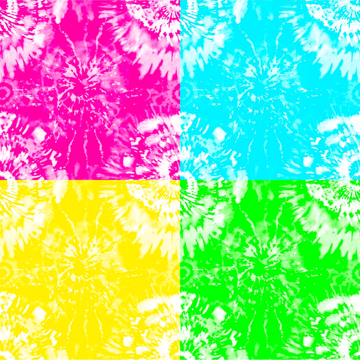 Tie Dye 4  - Multiple Variations