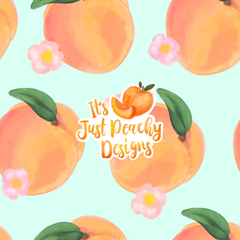 Peach Floral- Multiple Colors