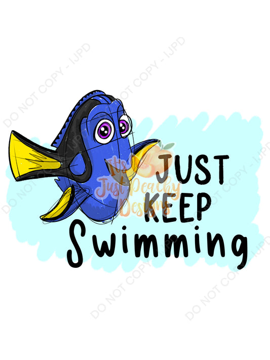 Just Keep Swimming PNG