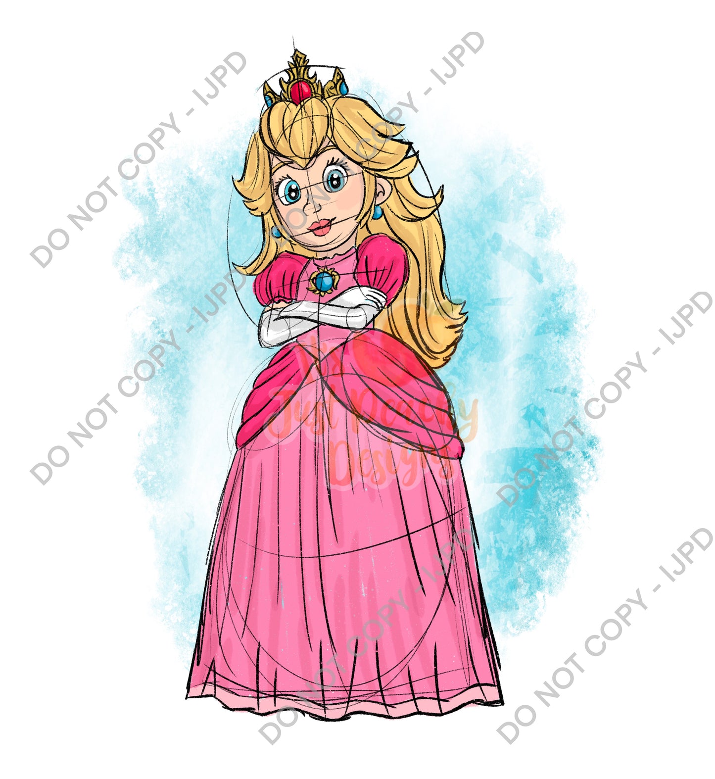 Princess P 1 - Multiple Colors PNG