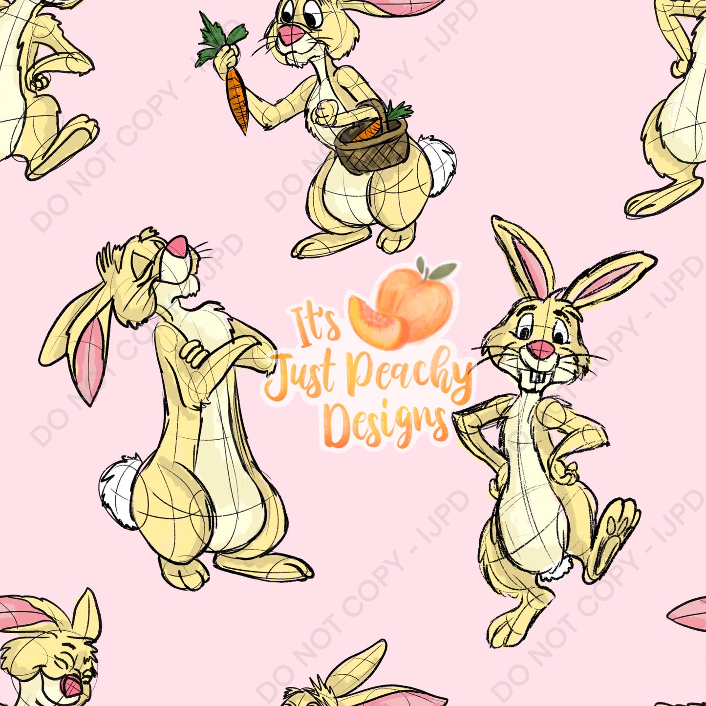 Rabbit - Multiple Background Colors