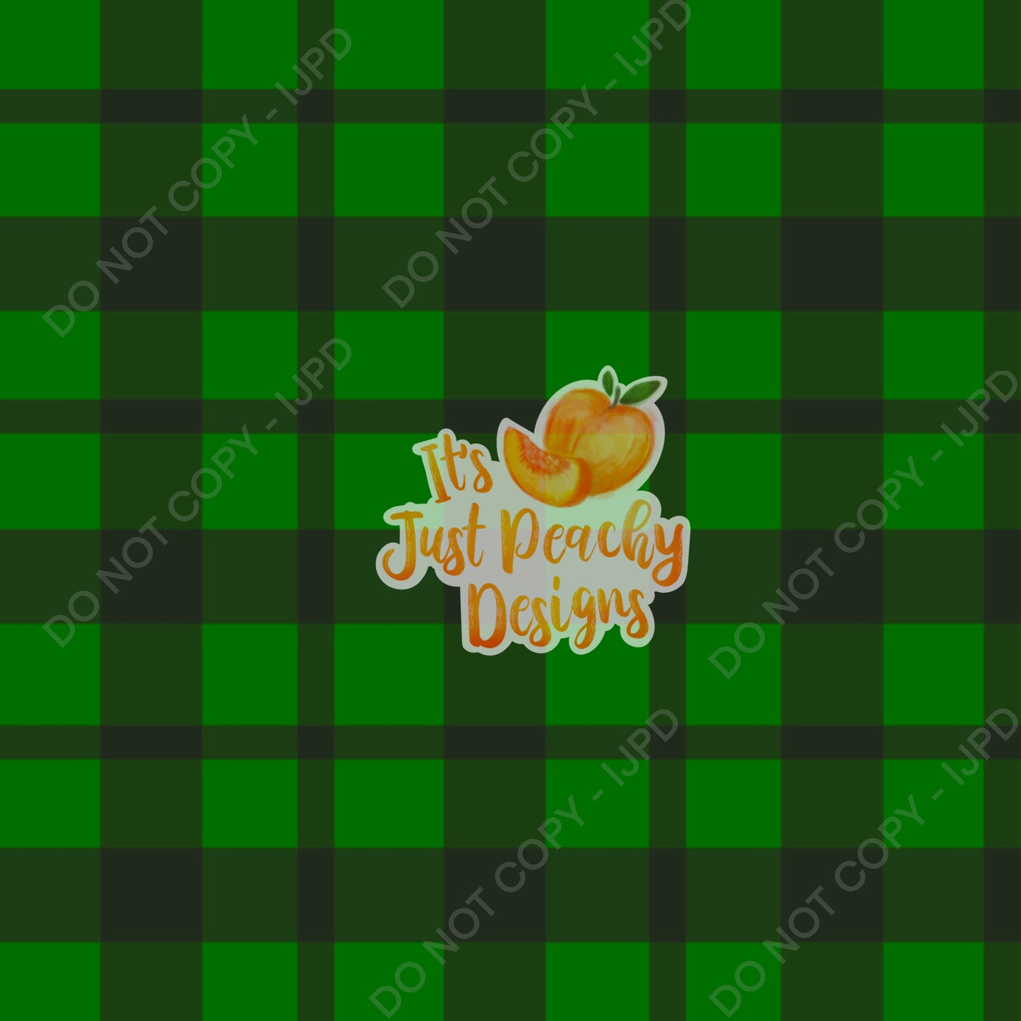 Christmas Sticker Plaid Coordinate - Multiple Colors