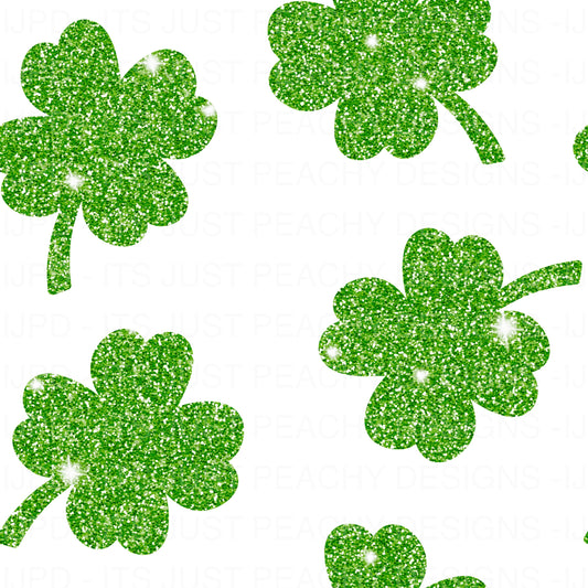 Glitter Clovers- Multiple Colors