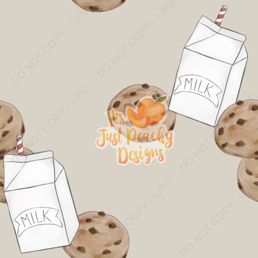 Add A Name File - Milk and Cookies - Multiple Colors