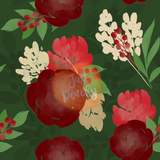 Holiday Watercolor Floral - Multiple Colors