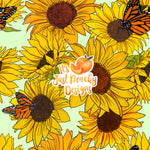Comm. Butterfly Sunflowers - Multiple Colors