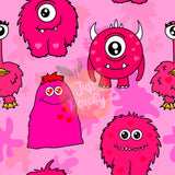 Pink Love Monsters - Multiple Colors