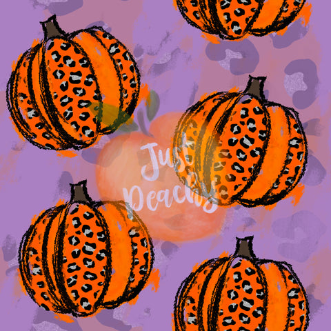 Leopard Pumpkins Halloween - Multiple Colors