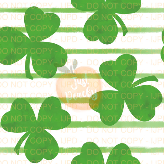 Striped Shamrocks