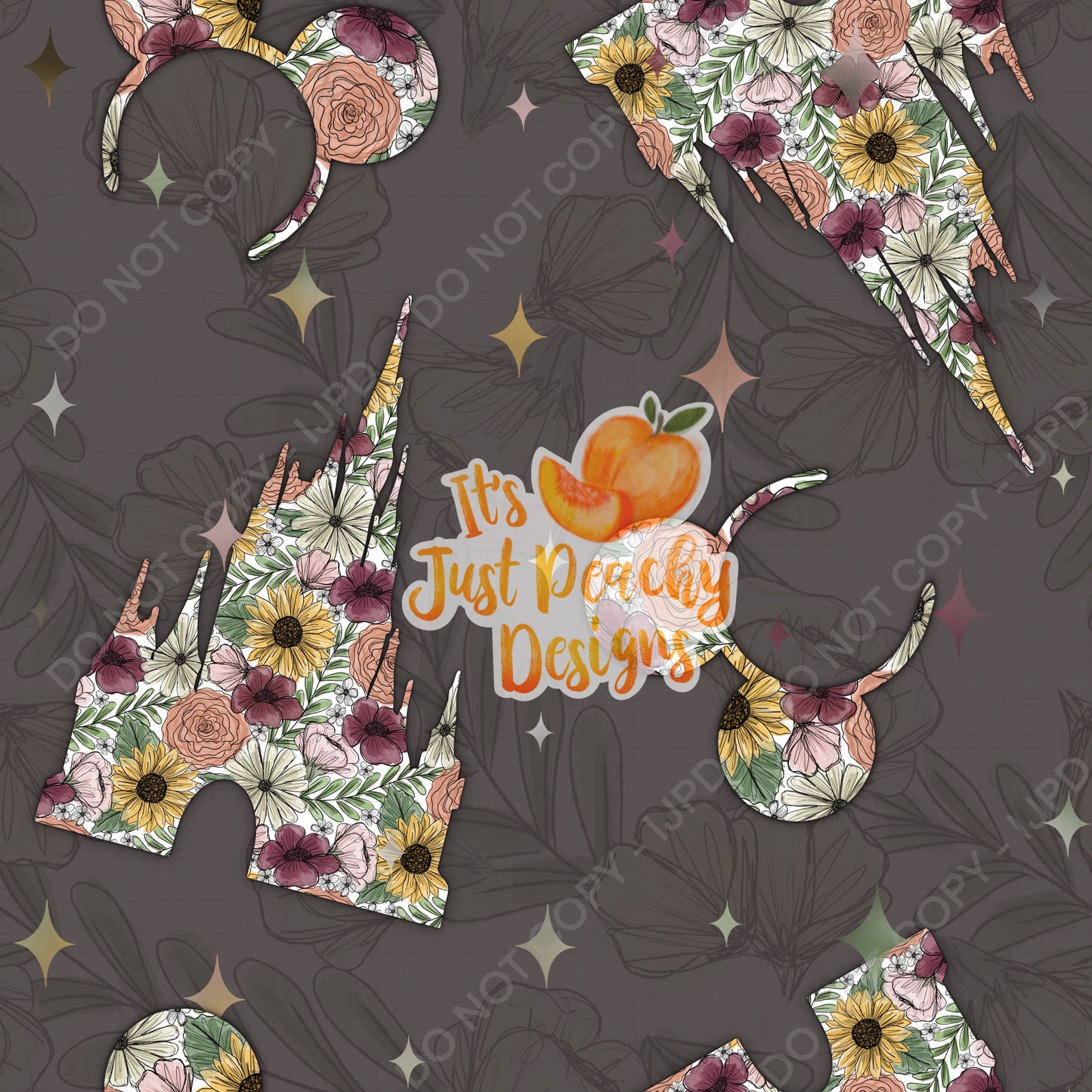 Floral Magic Castle- Multiple Colors