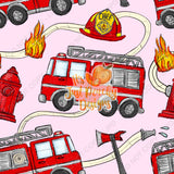 Sketchy Fire Trucks - Multiple Colors