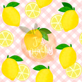 Gingham Lemon Slices - Multiple Colors