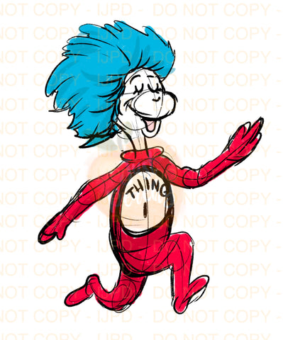 Thing 1 PNG