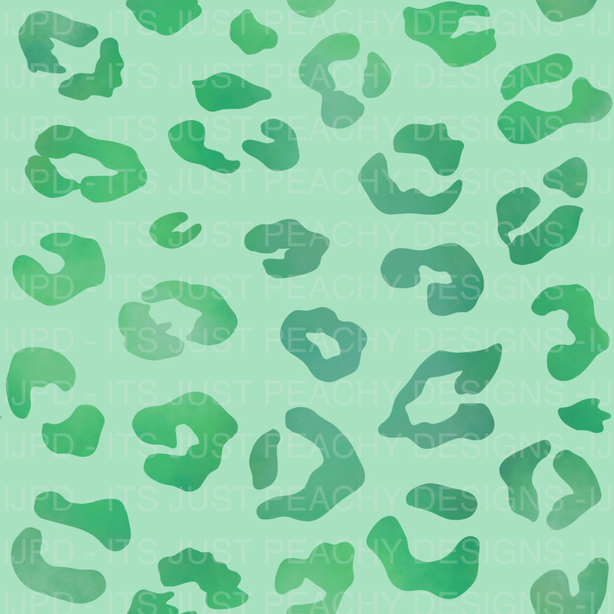 Leopard For Spring Spring Leopards -Multiple Variations – It’s Just Peachy Designs