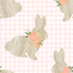 Gingham Bunny- Multiple Colors