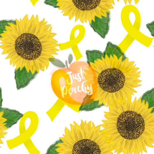 Floral Awareness Ribbon