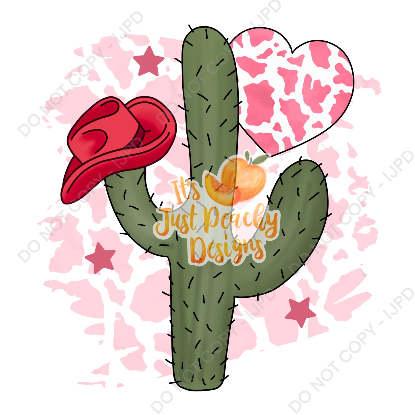 Cactus Heart  PNG - Multiple Options