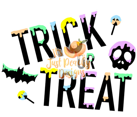 Pastel Trick or Treat PNG