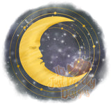 Celestial Moon PNG - Multiple Options