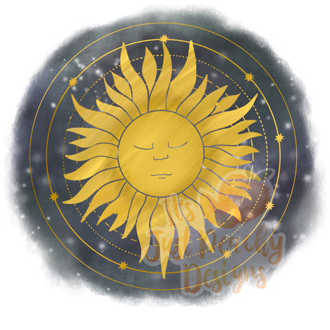 Celestial Sun PNG - Multiple Options