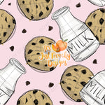 Sketchy Milk and Cookies - Multiple Colors