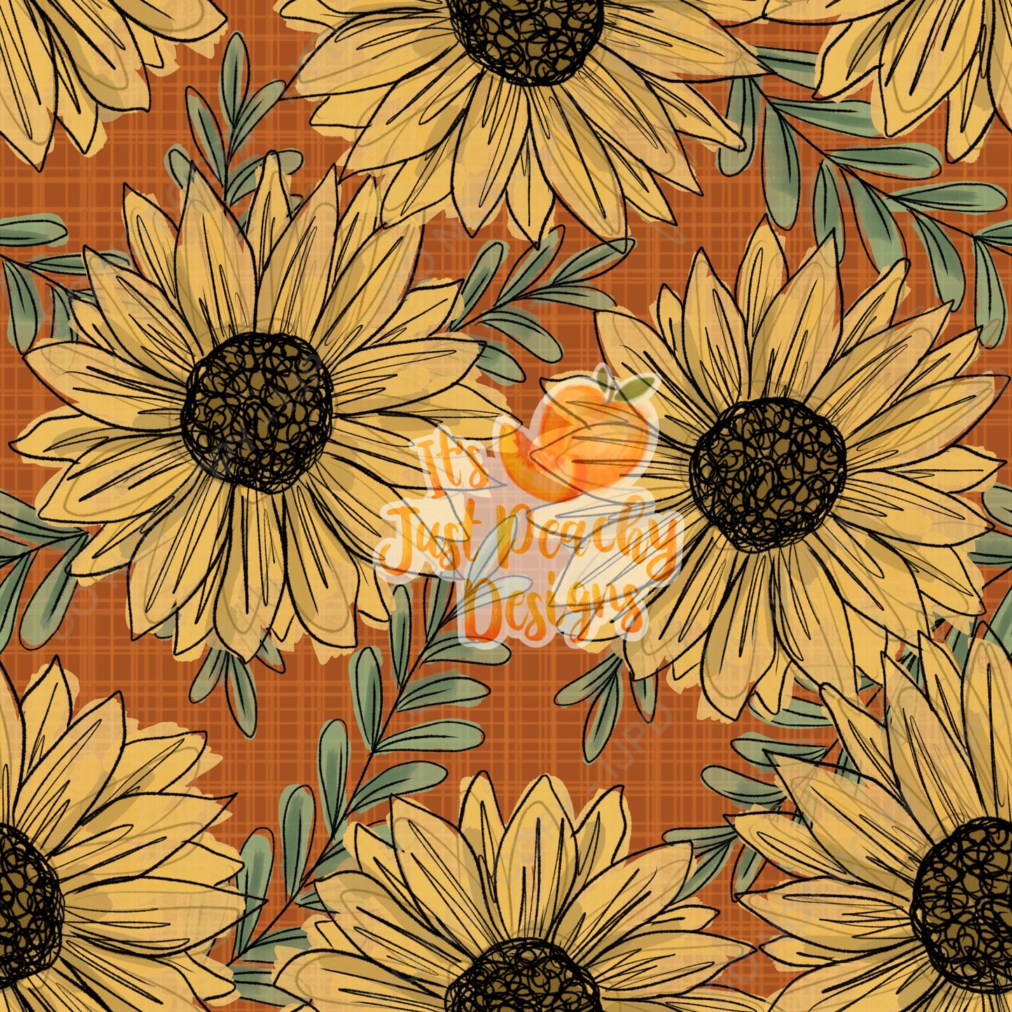 Sunflower Floral -Multiple Color Options