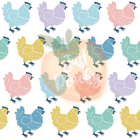Chickens- Multiple Colors