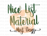 Nice Material PNG - Multiple Colors
