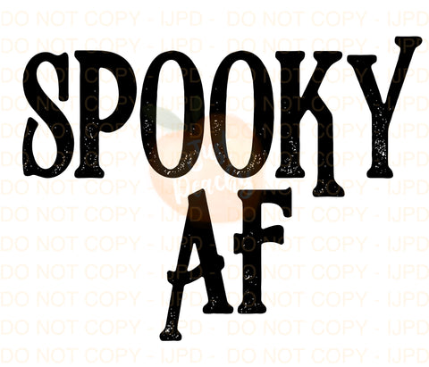 Spooky AF PNG 3