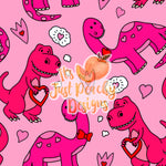 Valentine’s Doodle Dinos - Multiple Colors