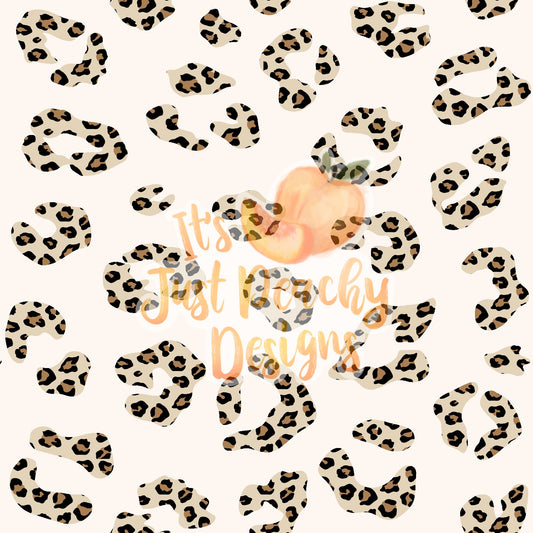 Boho Natural Leopard - Multiple Background Options