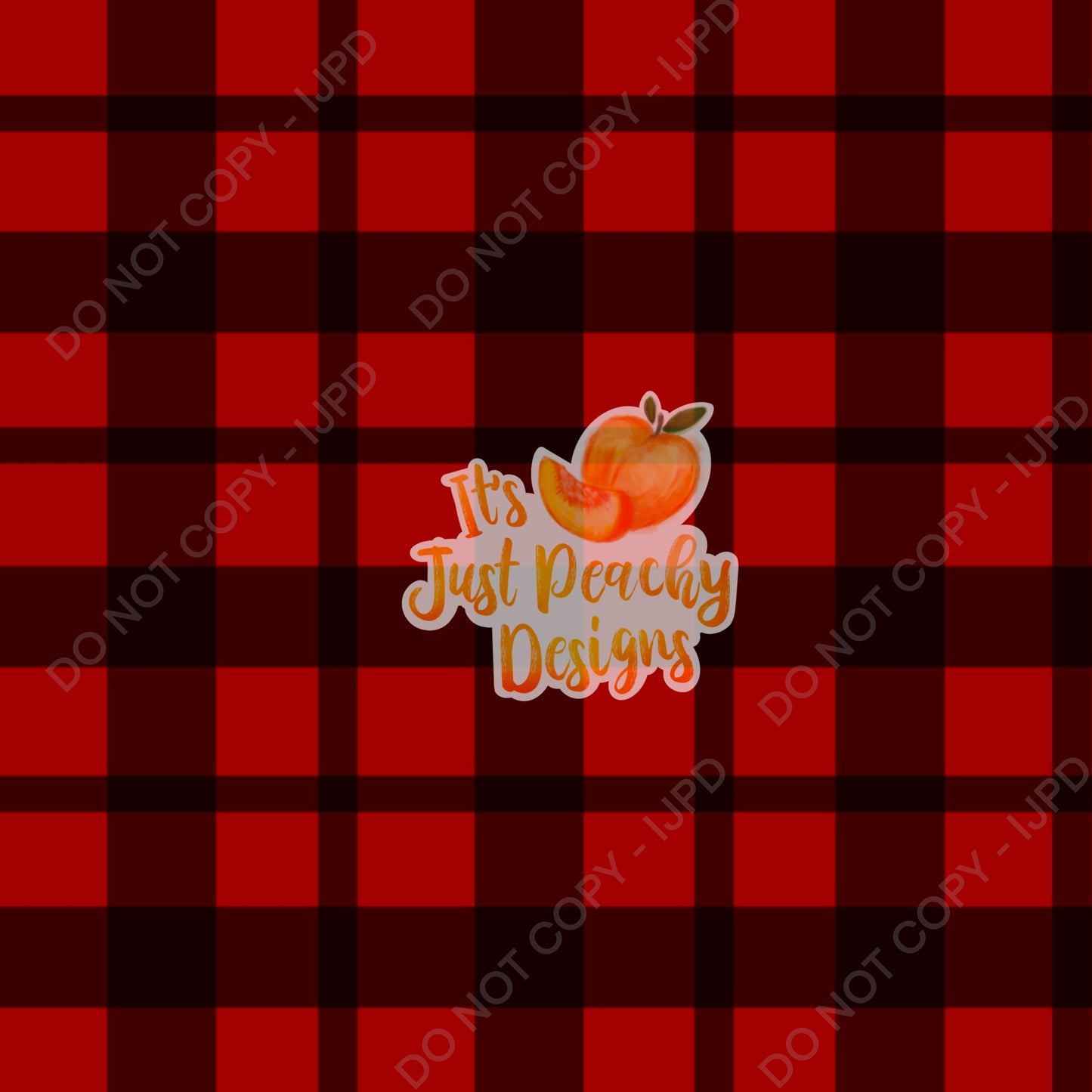 Christmas Sticker Plaid Coordinate - Multiple Colors