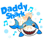 Musical Shark Dad PNG