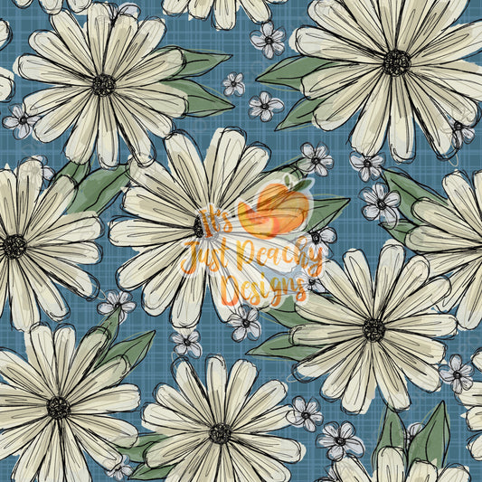 Daisy Floral -Multiple Color Options